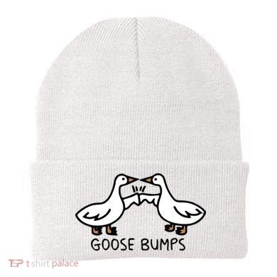 Goose Bump funny animal lover Beanie