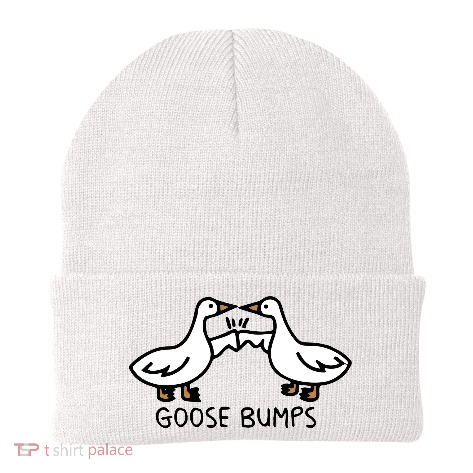 Goose Bump funny animal lover Beanie