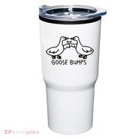 Goose Bump funny animal lover Tumbler thumb 0