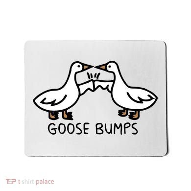 Goose Bump funny animal lover Mousepad