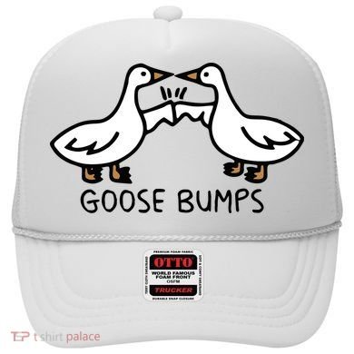 Goose Bump funny animal lover Hat