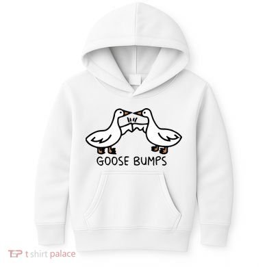 Goose Bump funny animal lover Kids Hoodie