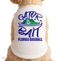 Gator Baseball Florida Baseball Doggie Tank thumb 0