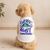 Gator Baseball Florida Baseball Doggie Tank thumb 2