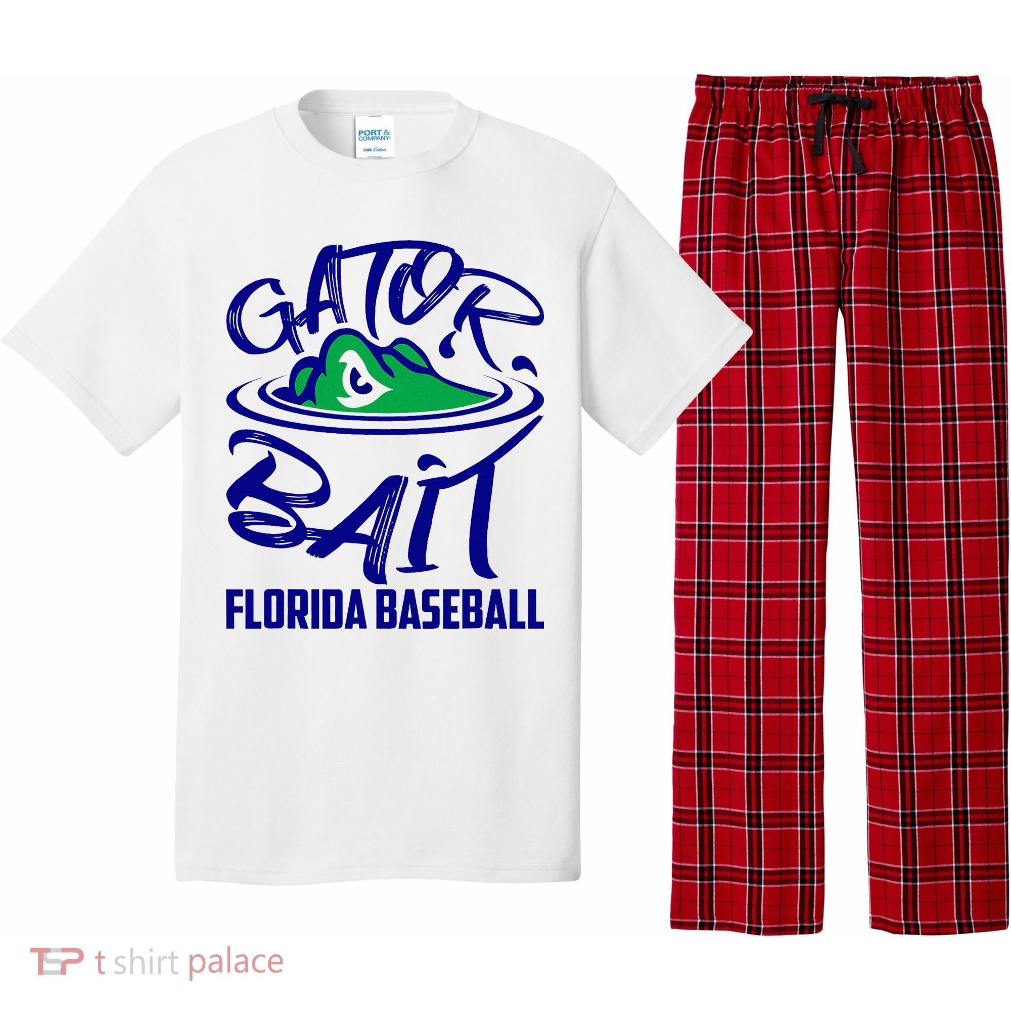 Gator Baseball Florida Baseball Pajama Set