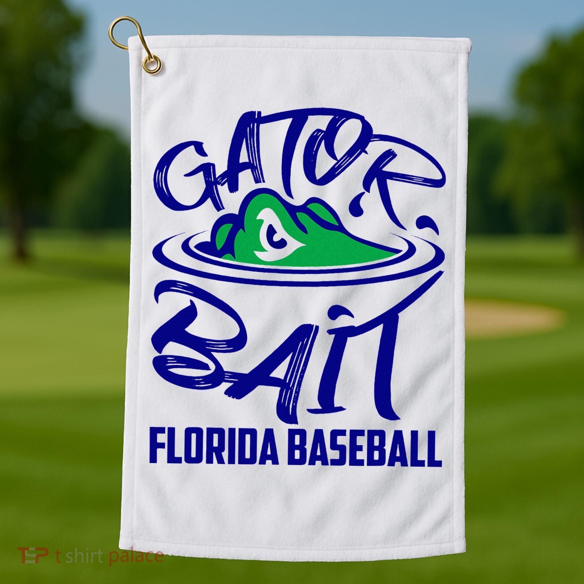 Gator Baseball Florida Baseball Golf Towel