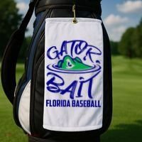 Gator Baseball Florida Baseball Golf Towel thumb 2