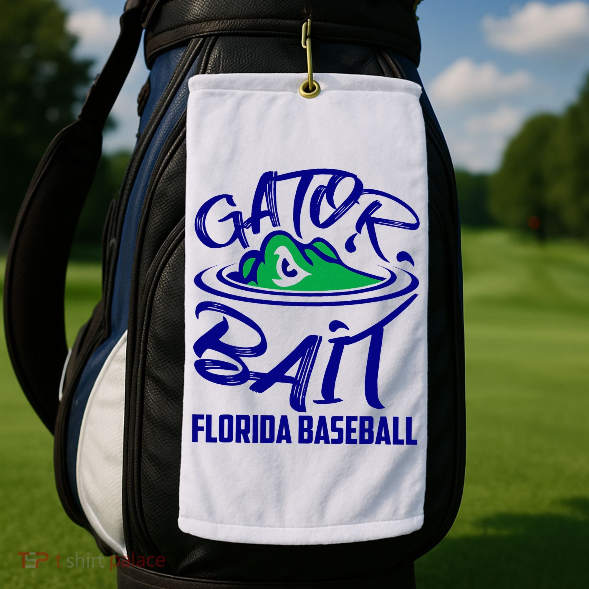Gator Baseball Florida Baseball Golf Towel