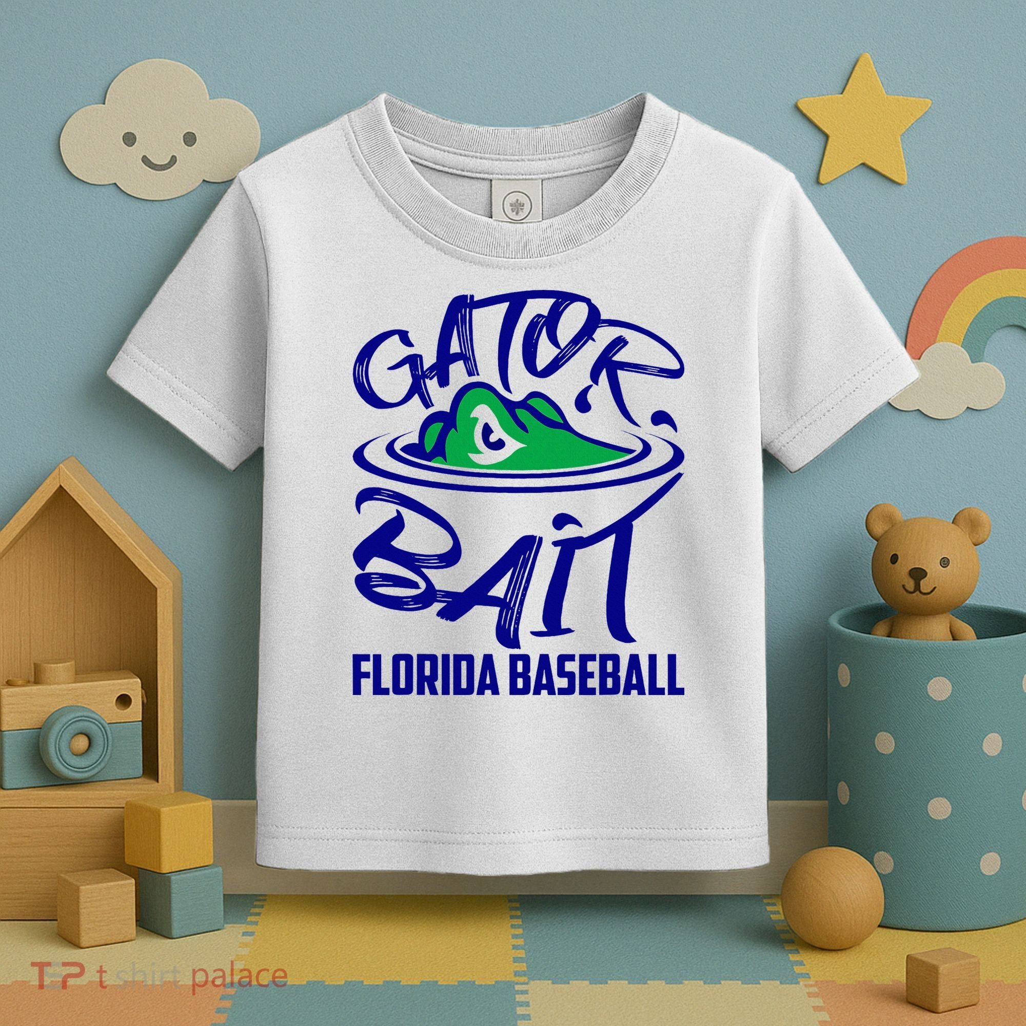 Gator Baseball Florida Baseball Toddler T-Shirt
