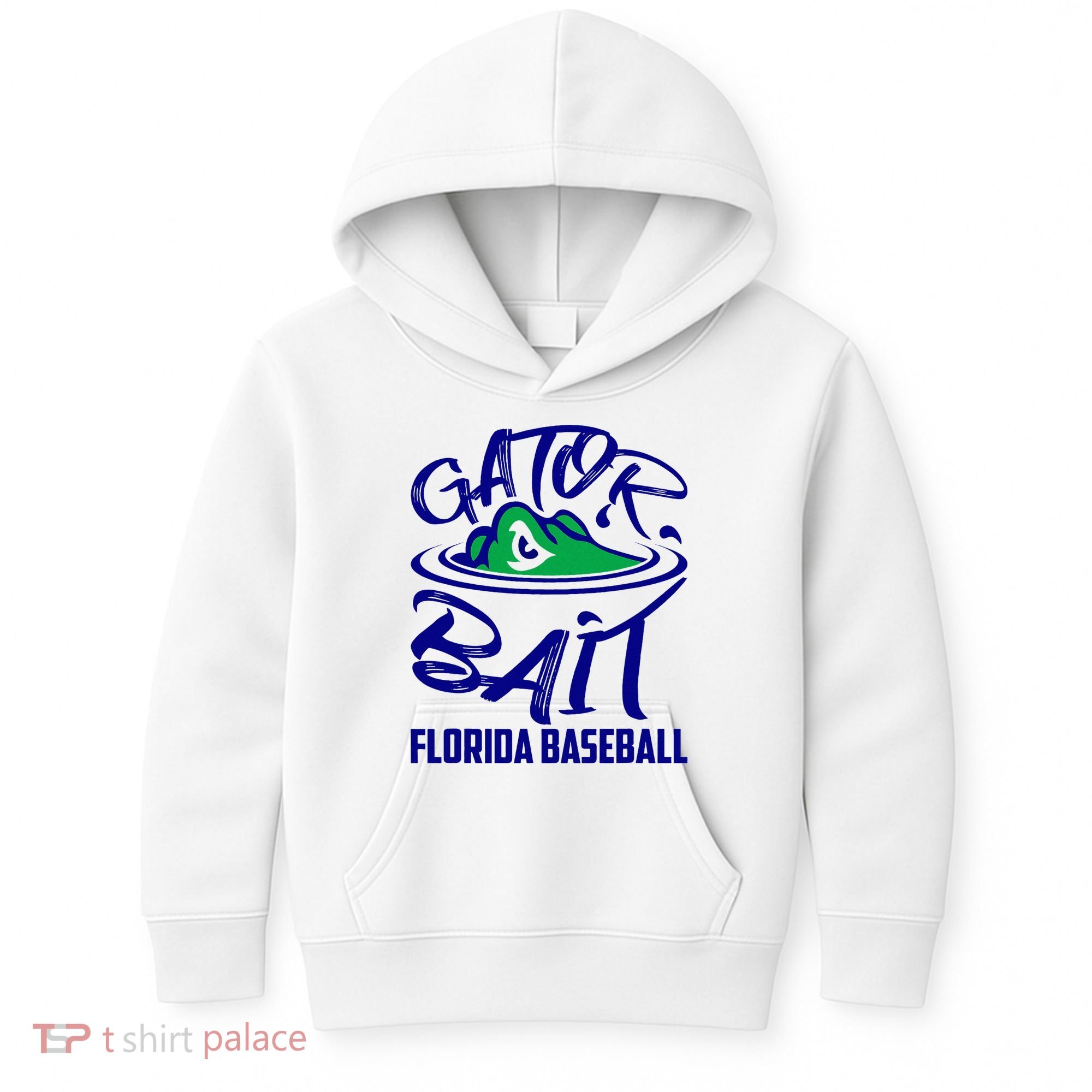 Gator Baseball Florida Baseball Kids Hoodie