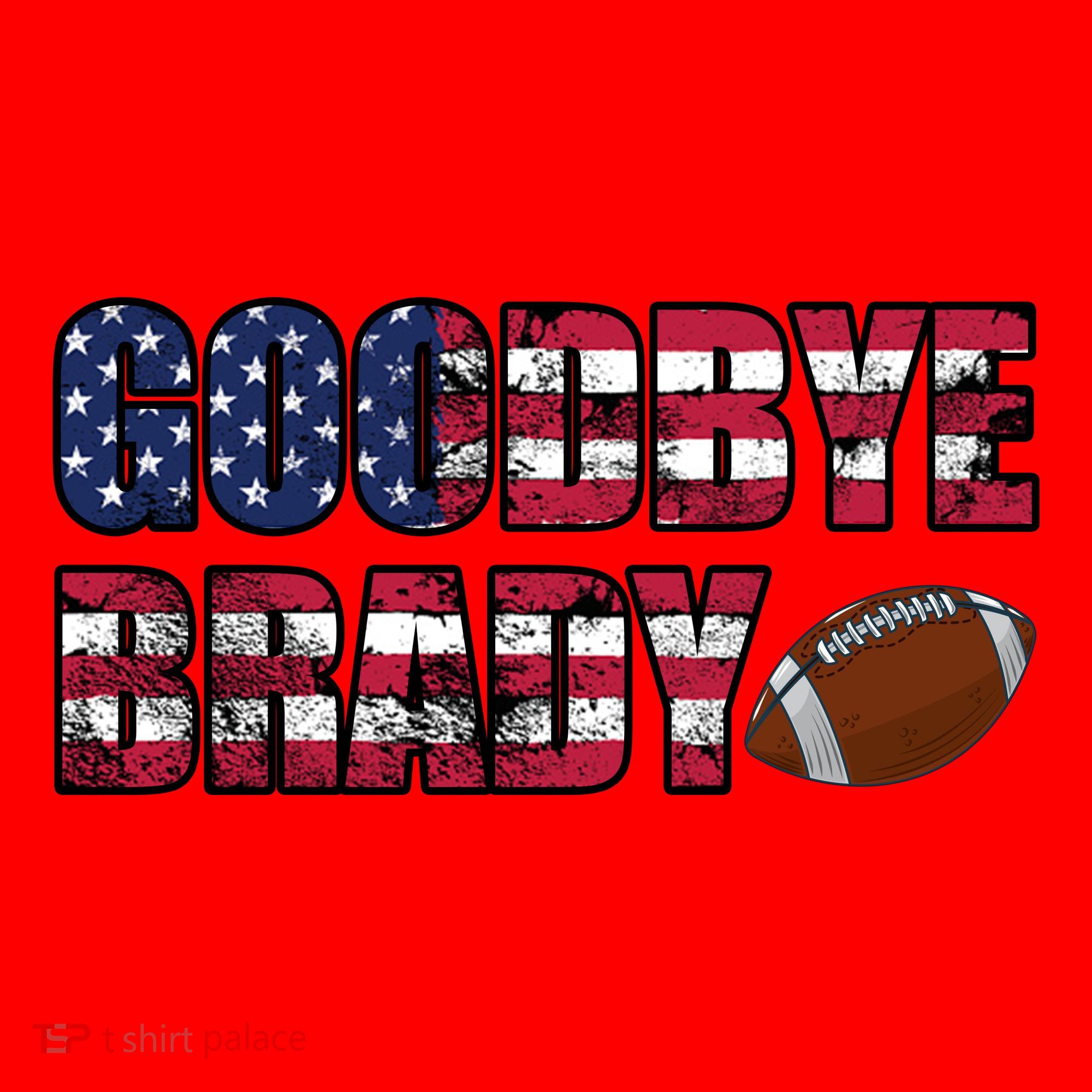 Goodbye Brady Santa Hat