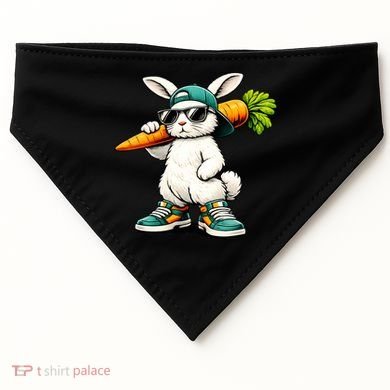 Gangster Bunny USA-Made Doggie Bandana