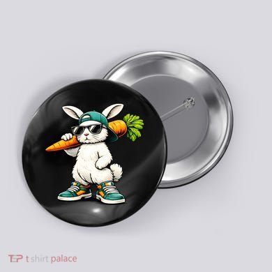 Gangster Bunny Button
