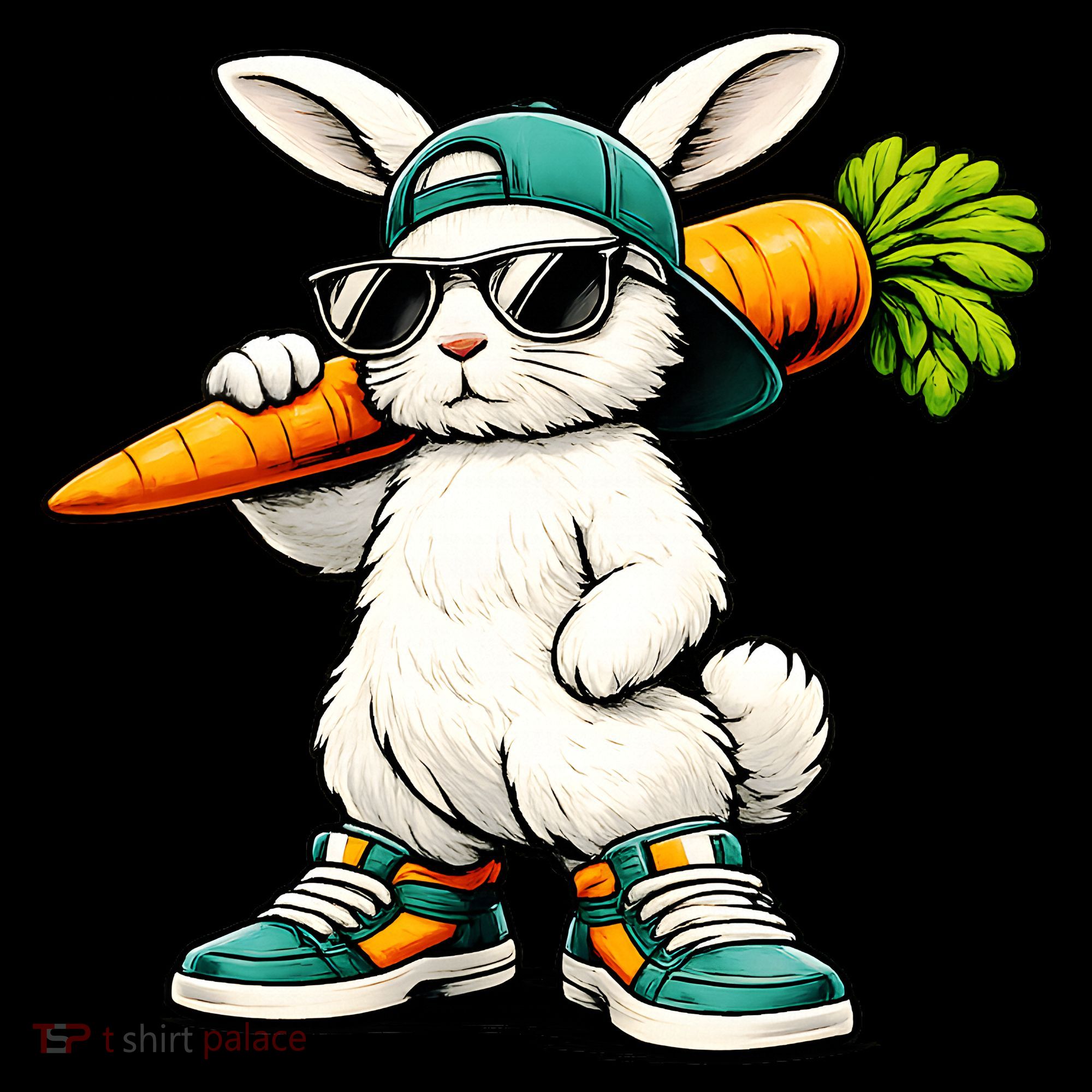 Gangster Bunny Women's Hoodie