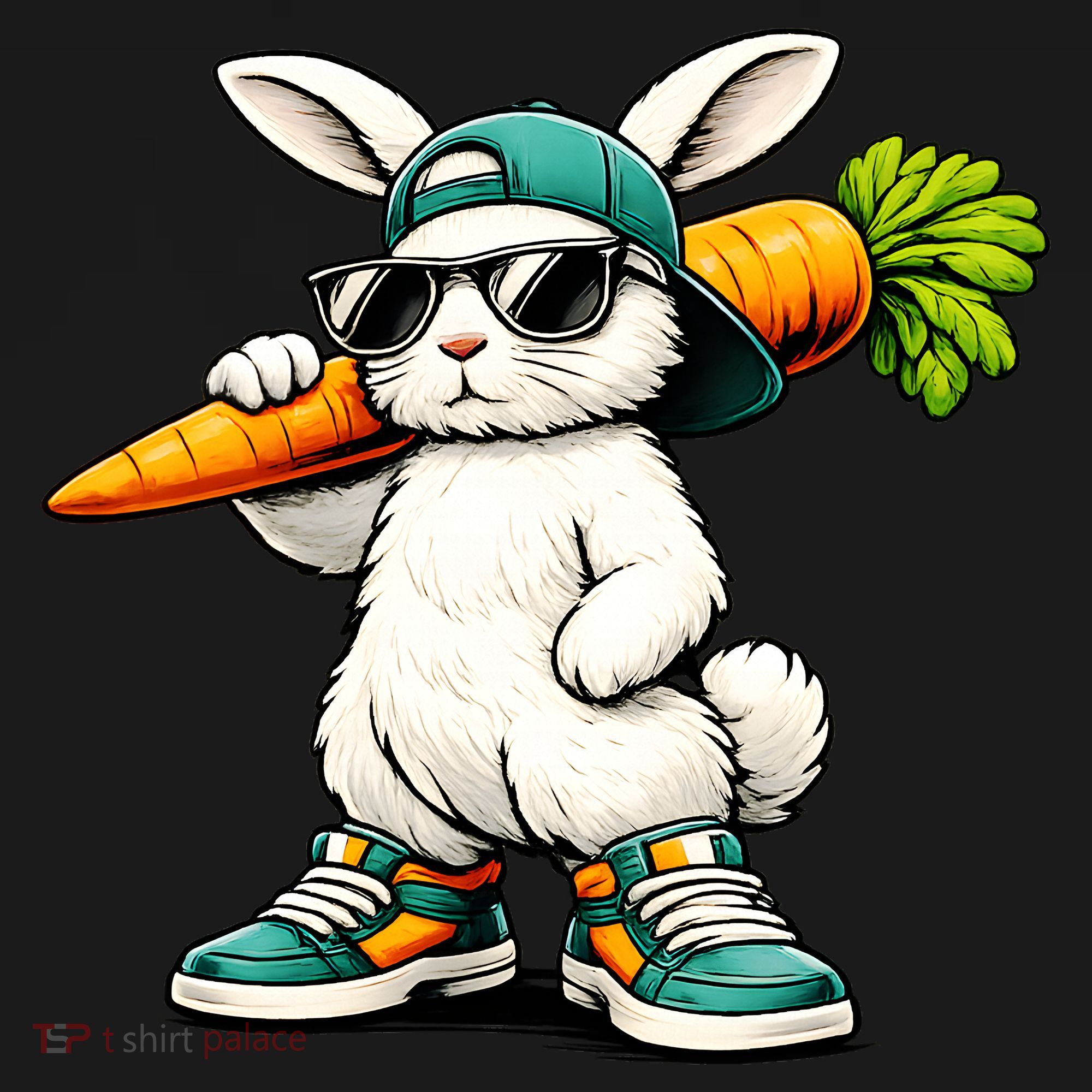 Gangster Bunny Women's Tank Top