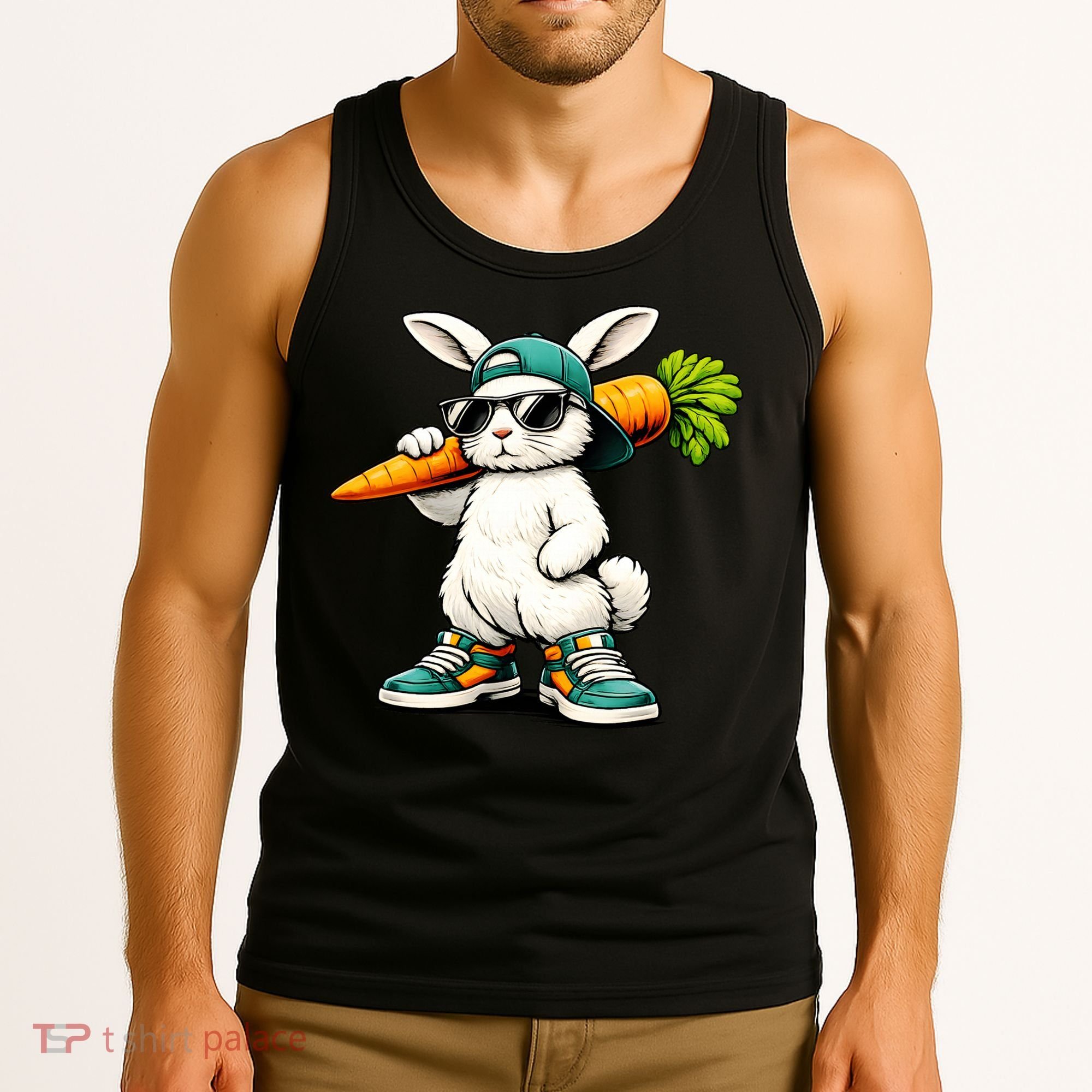 Gangster Bunny Tank Top