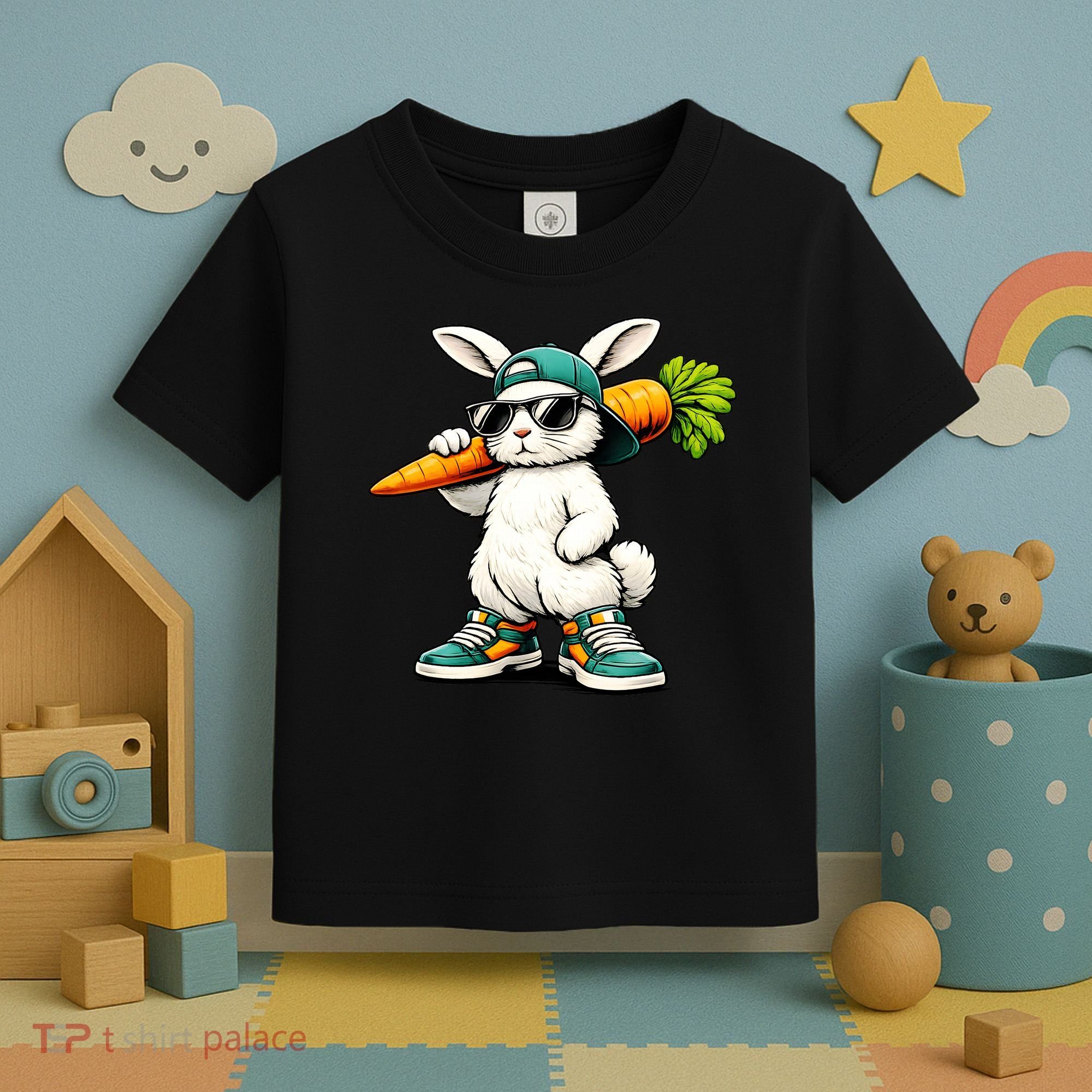 Gangster Bunny Toddler T-Shirt