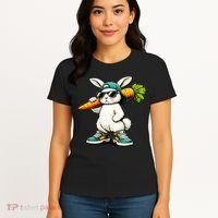 Gangster Bunny Women's T-Shirt thumb 4