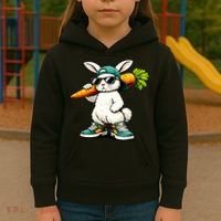 Gangster Bunny Kids Hoodie thumb 3