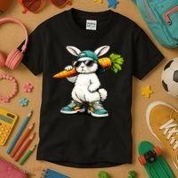 Gangster Bunny Kids T-Shirt thumb 3