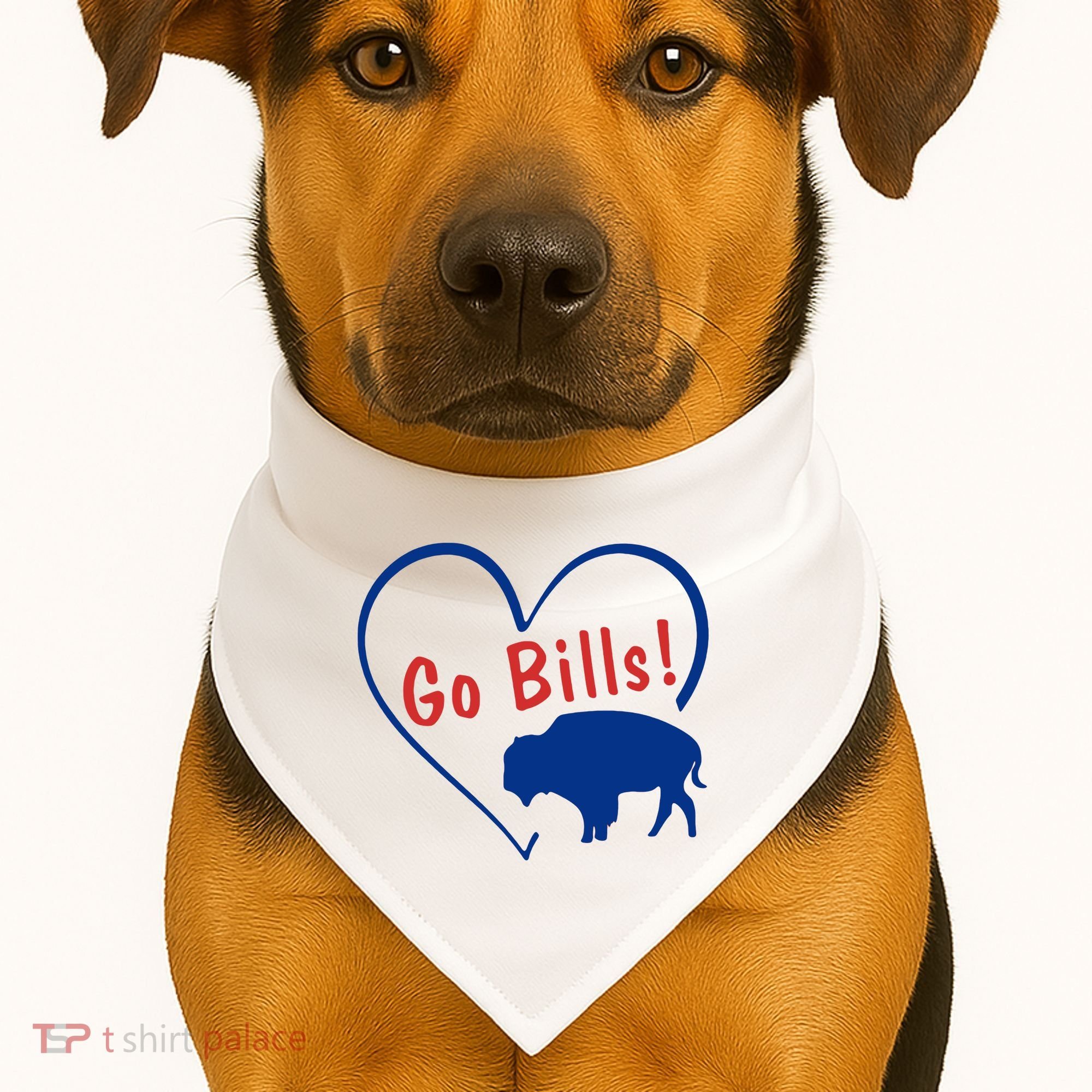 Go Bills USA-Made Doggie Bandana