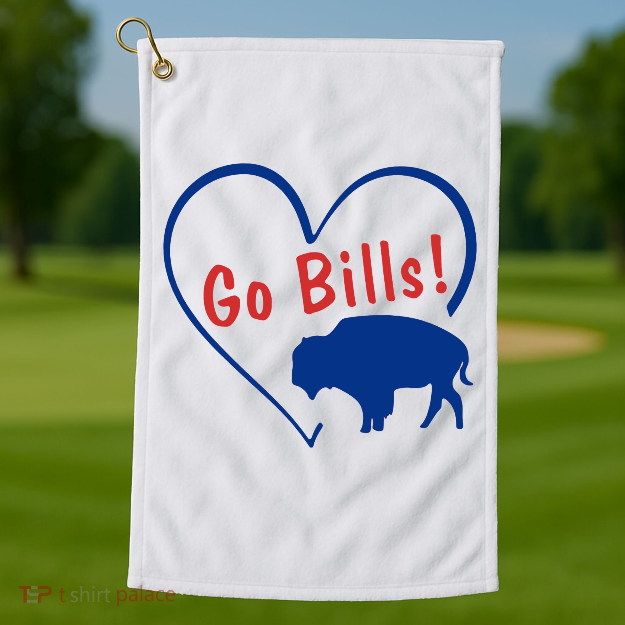 Go Bills Golf Towel