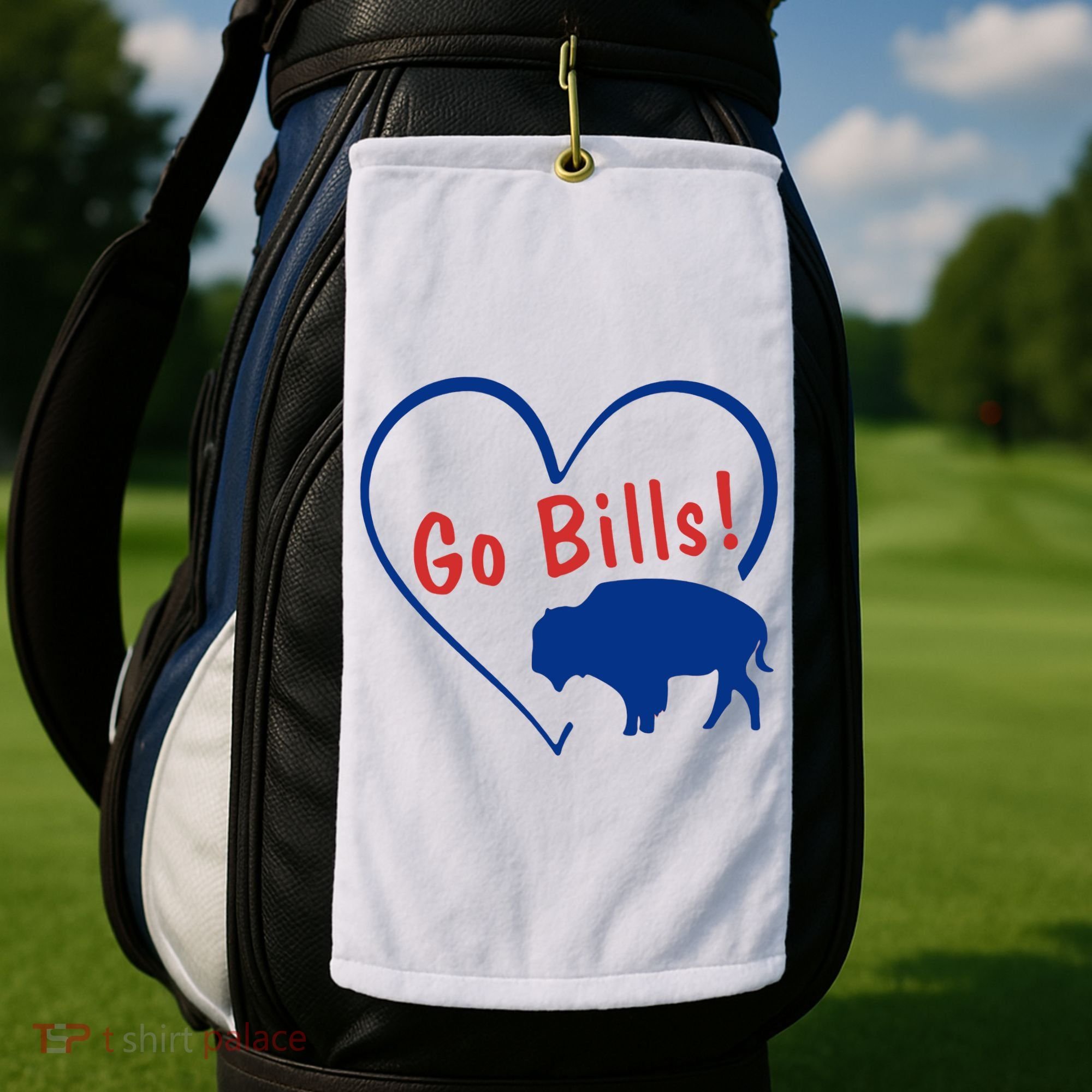 Go Bills Golf Towel