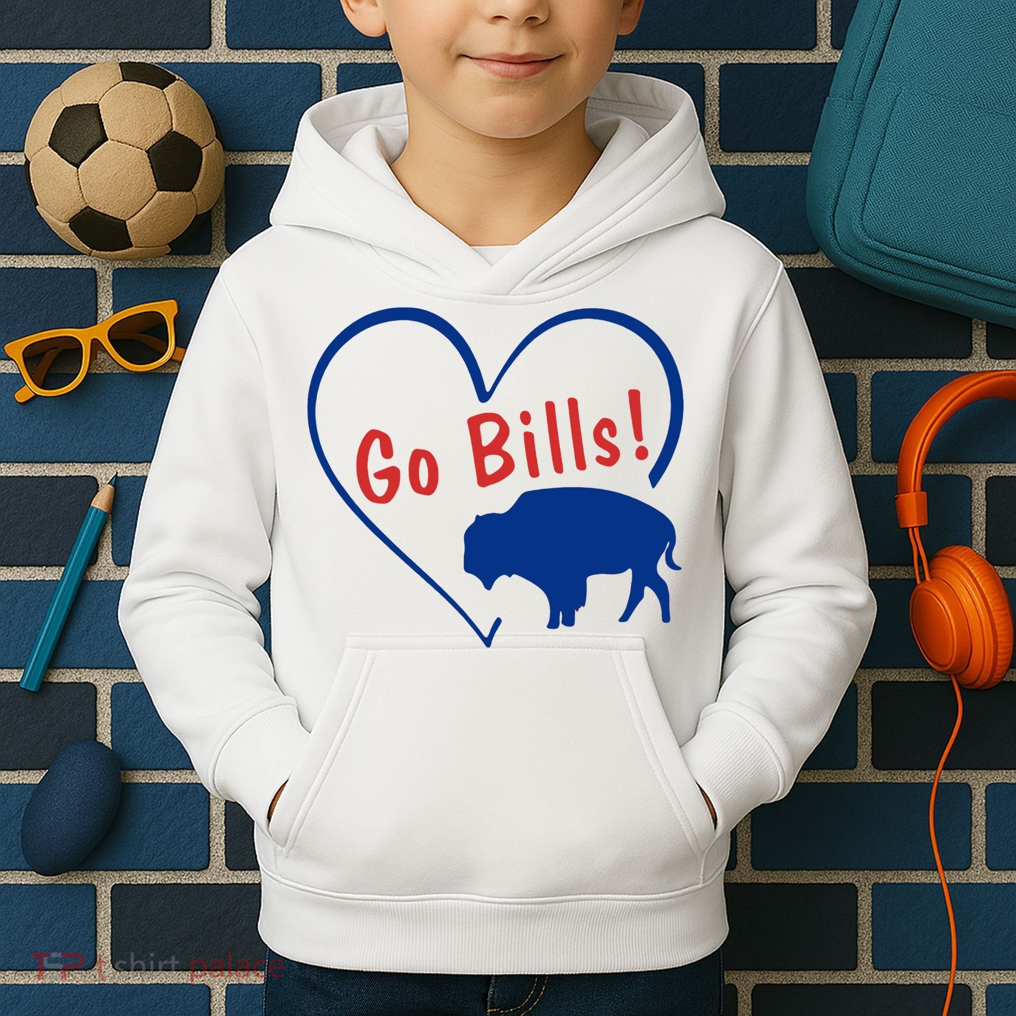 Go Bills Kids Hoodie