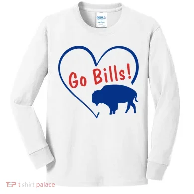 Go Bills Kids Long Sleeve Shirt