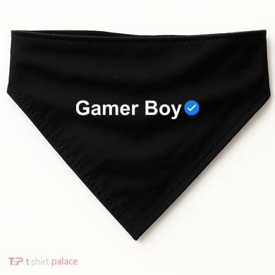 Gamer Boy USA-Made Doggie Bandana