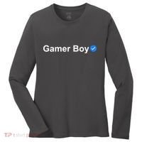 Gamer Boy Women's Long Sleeve Shirt thumb 0