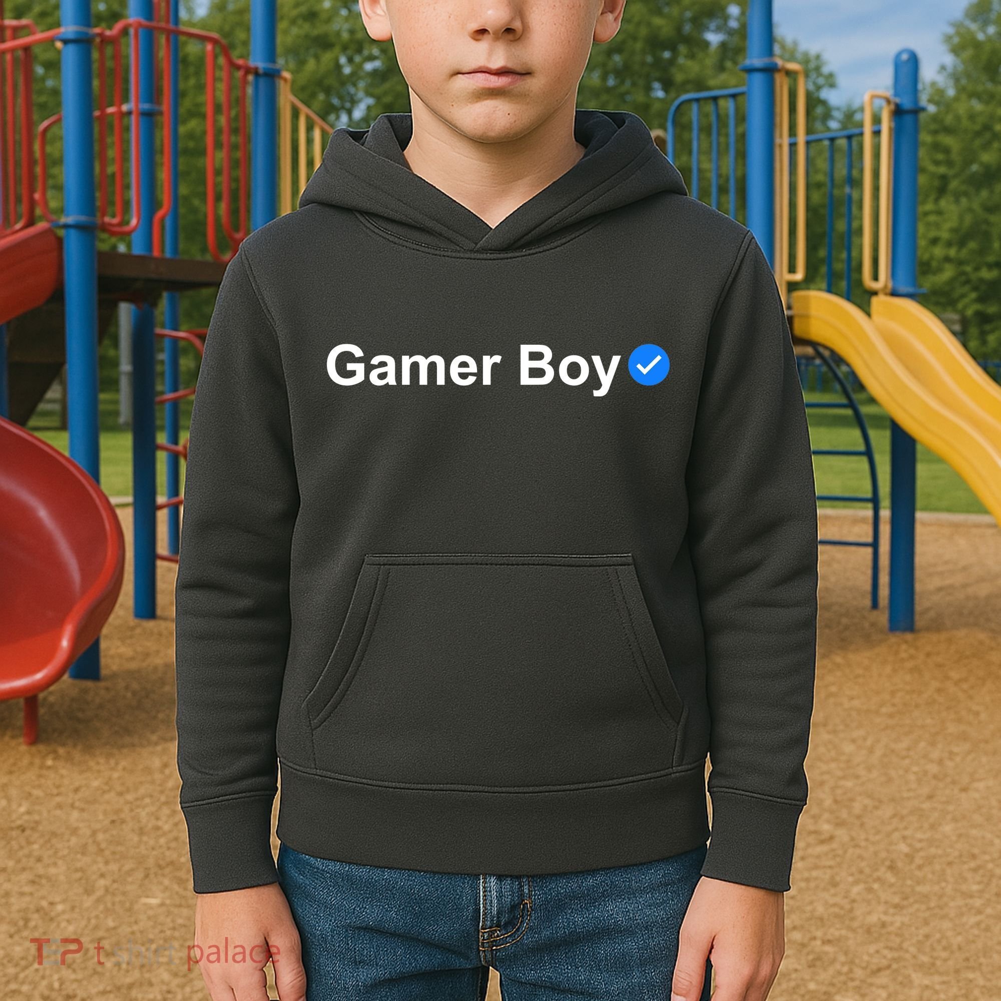 Gamer Boy Kids Hoodie