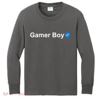 Gamer Boy Kids Long Sleeve Shirt thumb 0