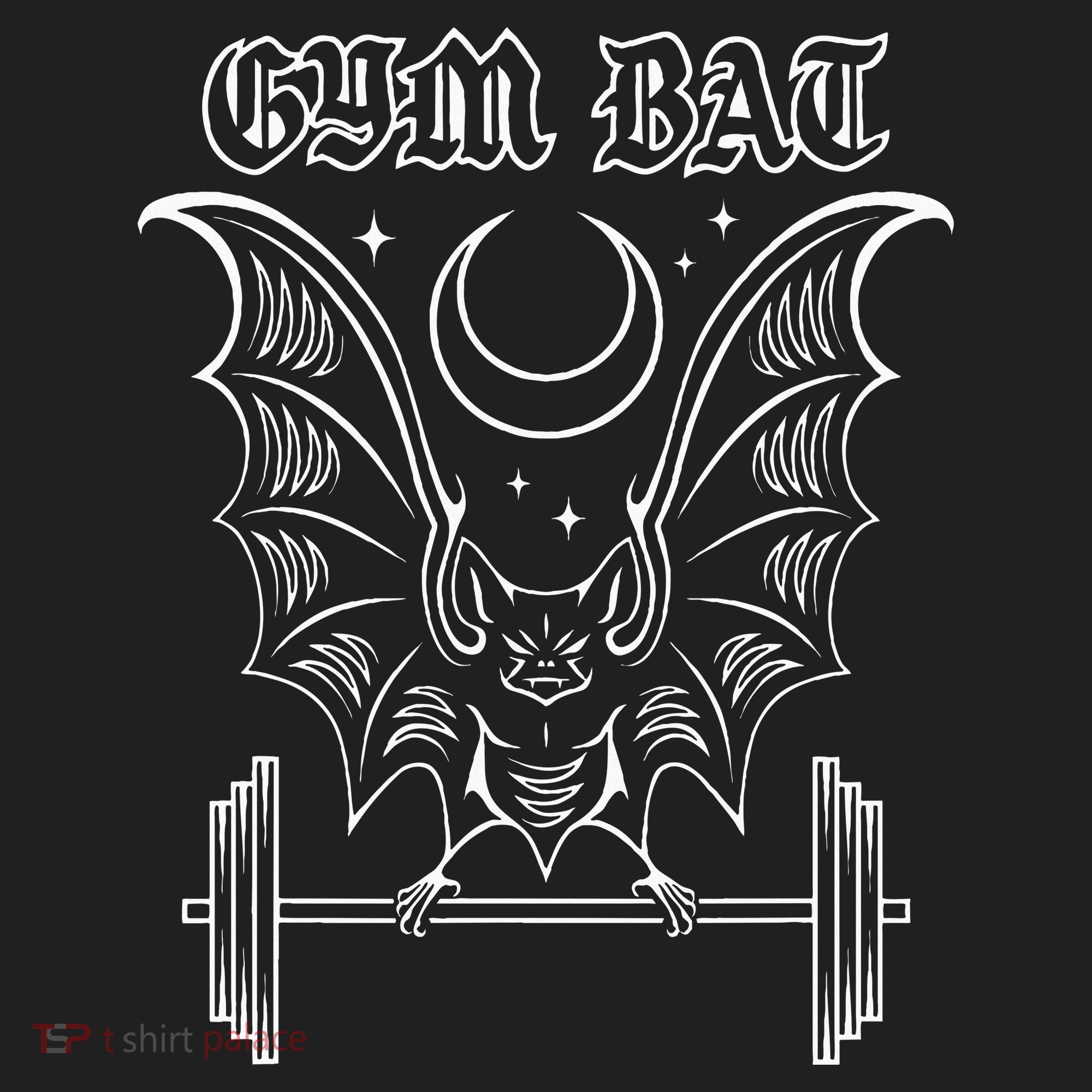 Gym Bat Gothlete Workout Vampire Bat And Moon Healthy Goth Hat
