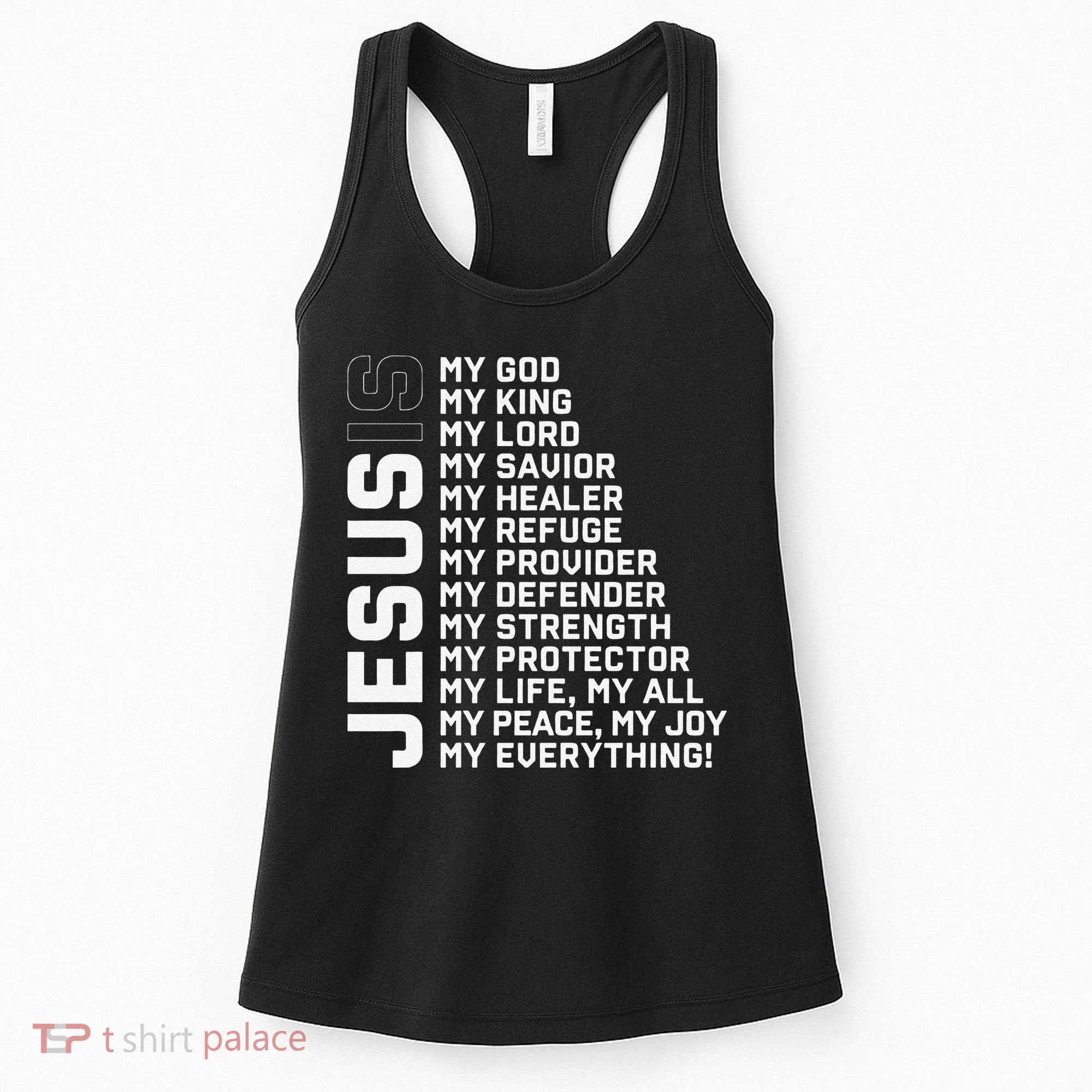 God Believer Gift Jesus Christian Lord Jesus Definition Women's Tank Top