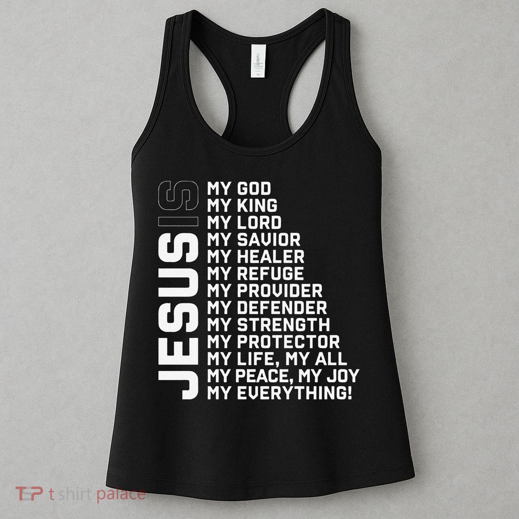 God Believer Gift Jesus Christian Lord Jesus Definition Women's Tank Top