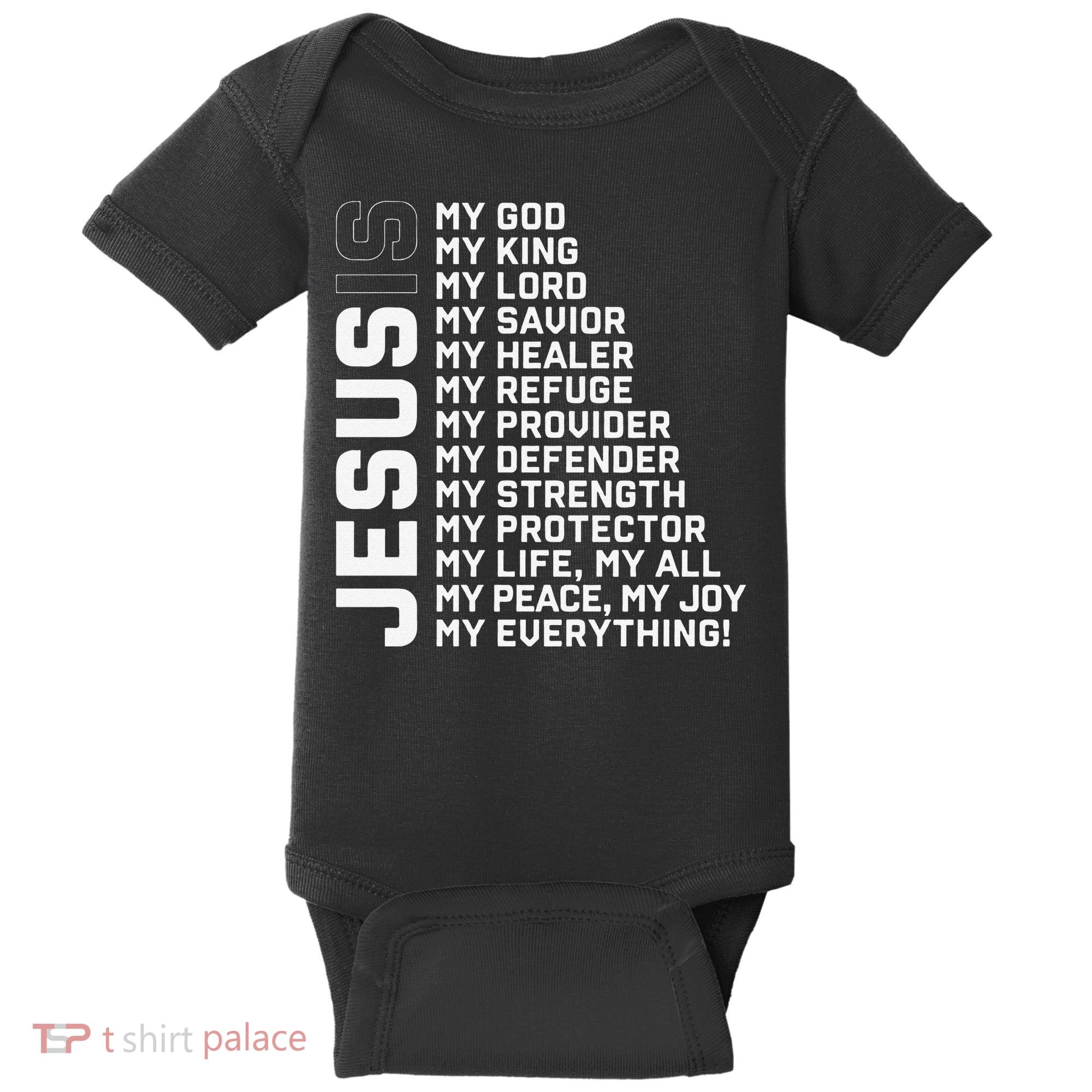 God Believer Gift Jesus Christian Lord Jesus Definition Baby Bodysuit