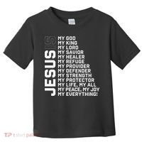 God Believer Gift Jesus Christian Lord Jesus Definition Toddler T-Shirt thumb 0