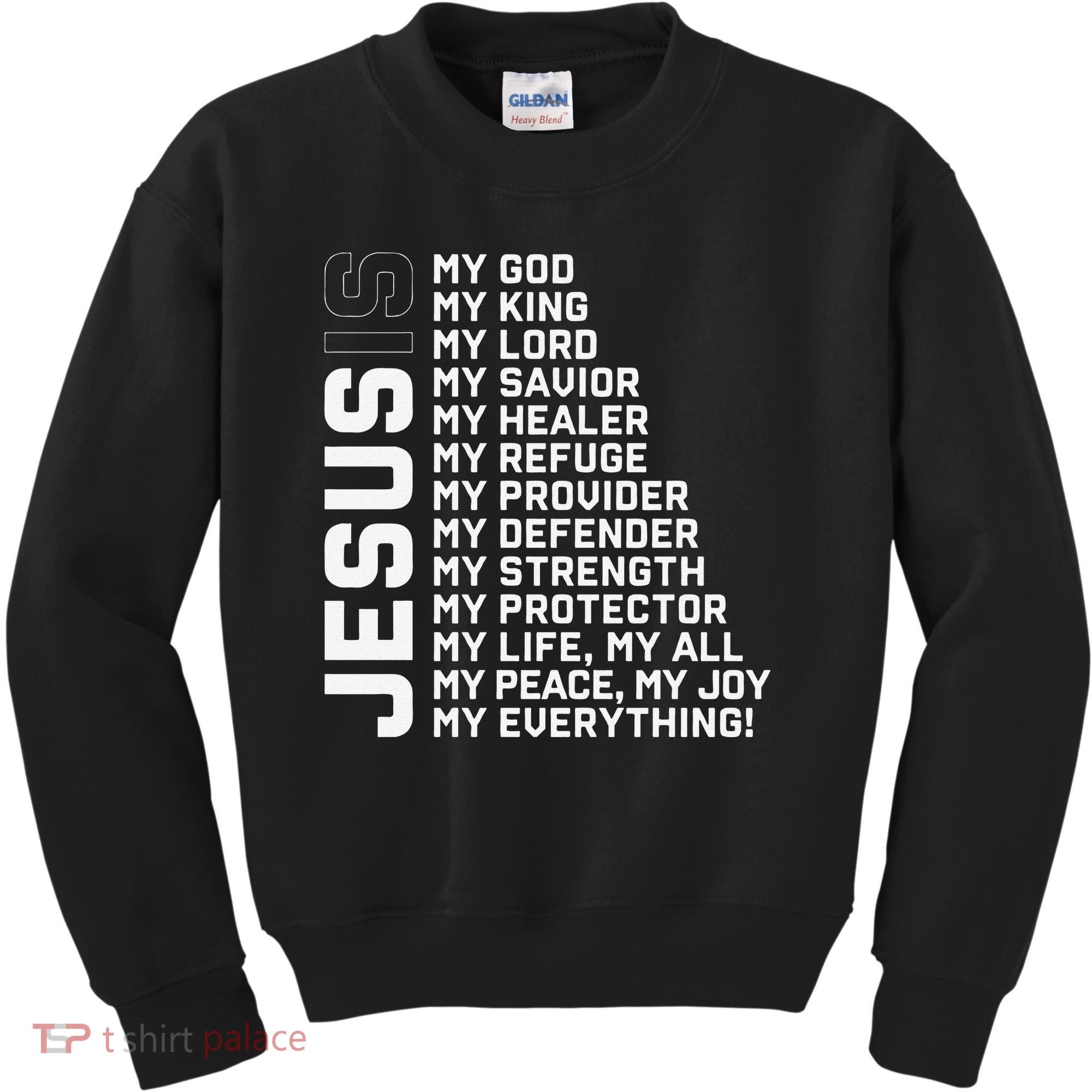 God Believer Gift Jesus Christian Lord Jesus Definition Kids Sweatshirt