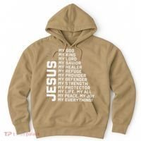 God Believer Gift Jesus Christian Lord Jesus Definition Hoodie thumb 0