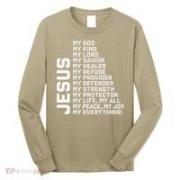 God Believer Gift Jesus Christian Lord Jesus Definition Long Sleeve Shirt thumb 0