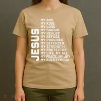 God Believer Gift Jesus Christian Lord Jesus Definition T-Shirt thumb 4
