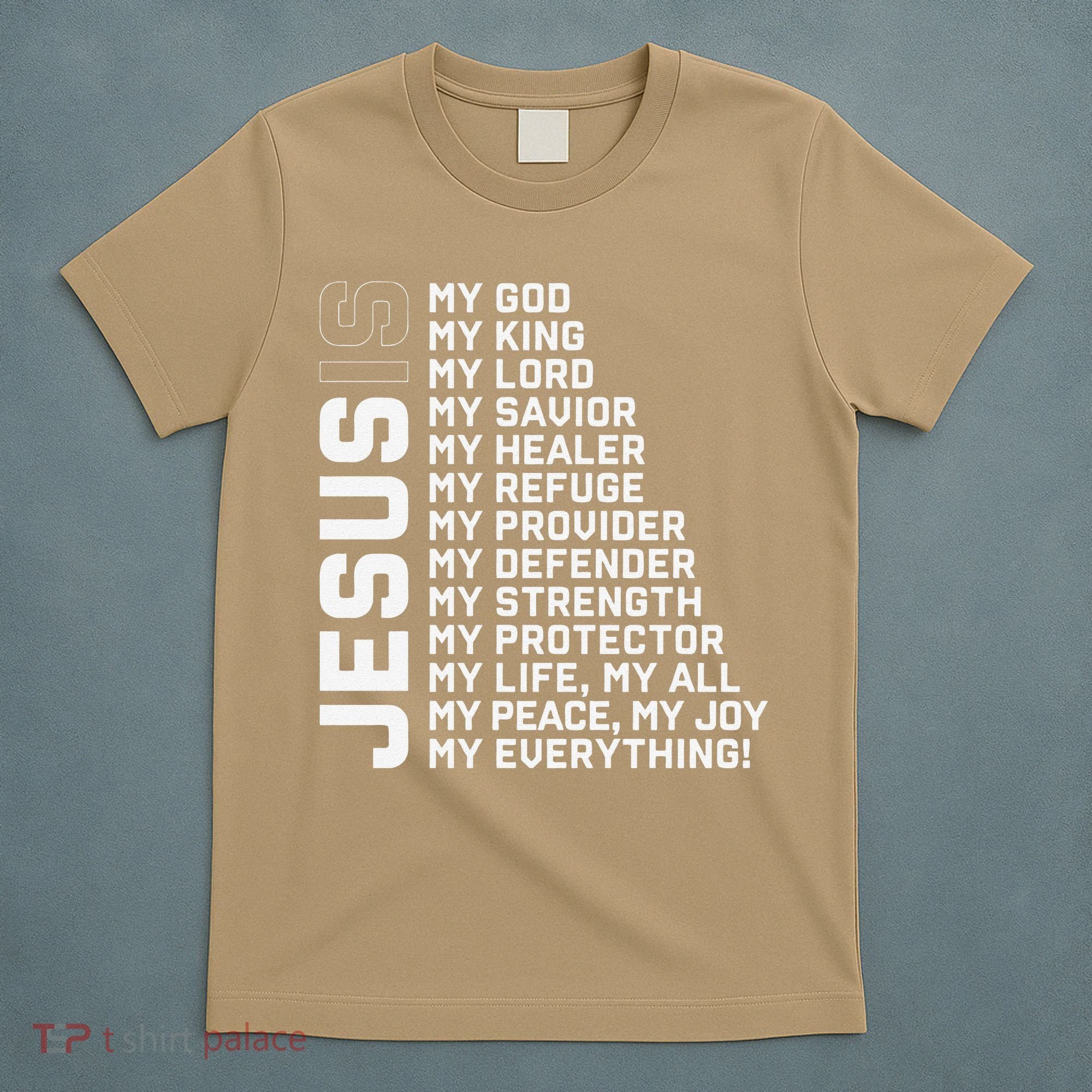 God Believer Gift Jesus Christian Lord Jesus Definition T-Shirt