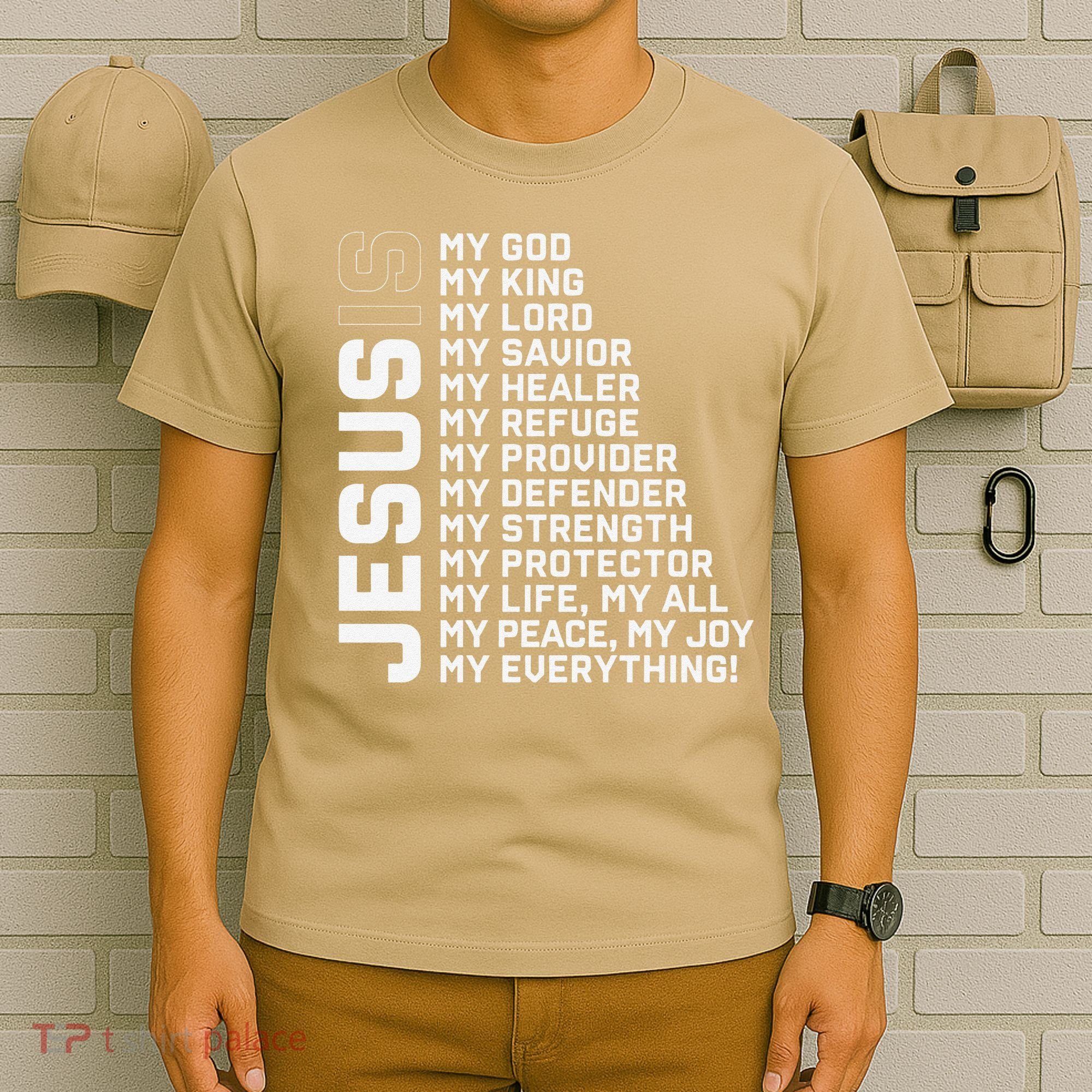 God Believer Gift Jesus Christian Lord Jesus Definition T-Shirt