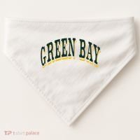 Green Bay USA-Made Doggie Bandana thumb 0