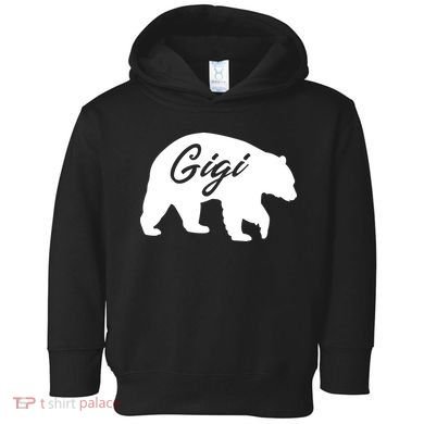 Gigi Bear Toddler Hoodie
