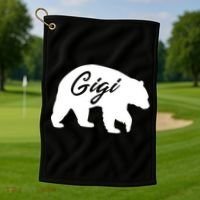 Gigi Bear Golf Towel thumb 1