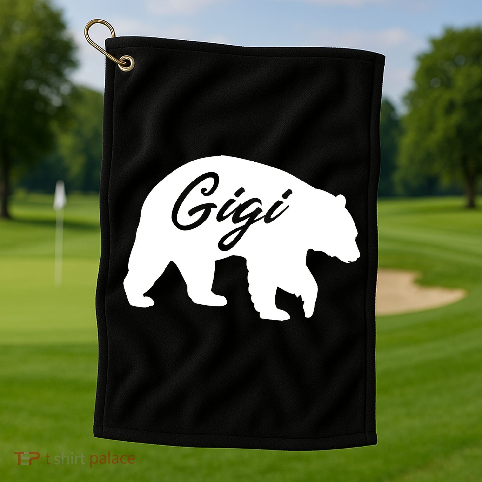 Gigi Bear Golf Towel