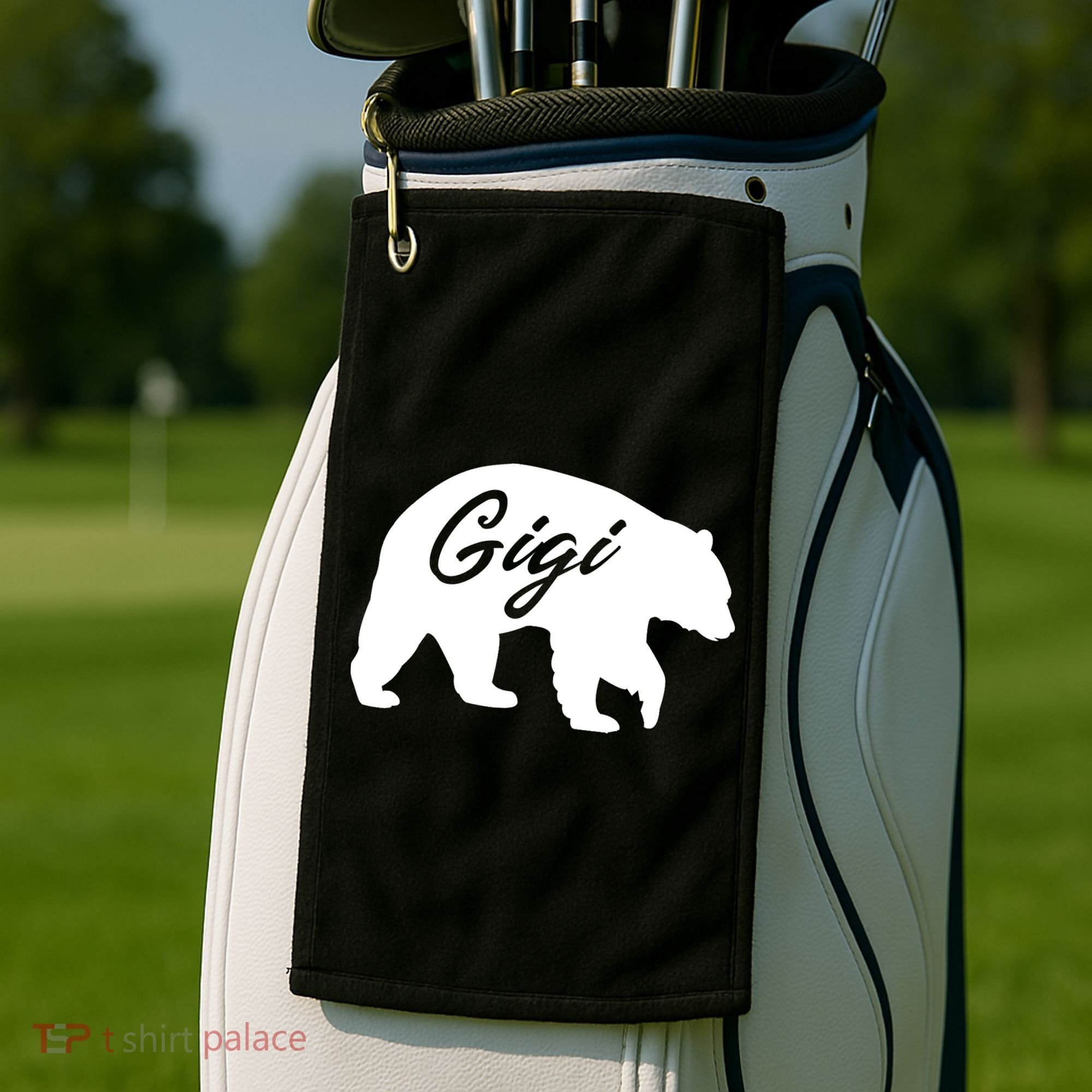 Gigi Bear Golf Towel
