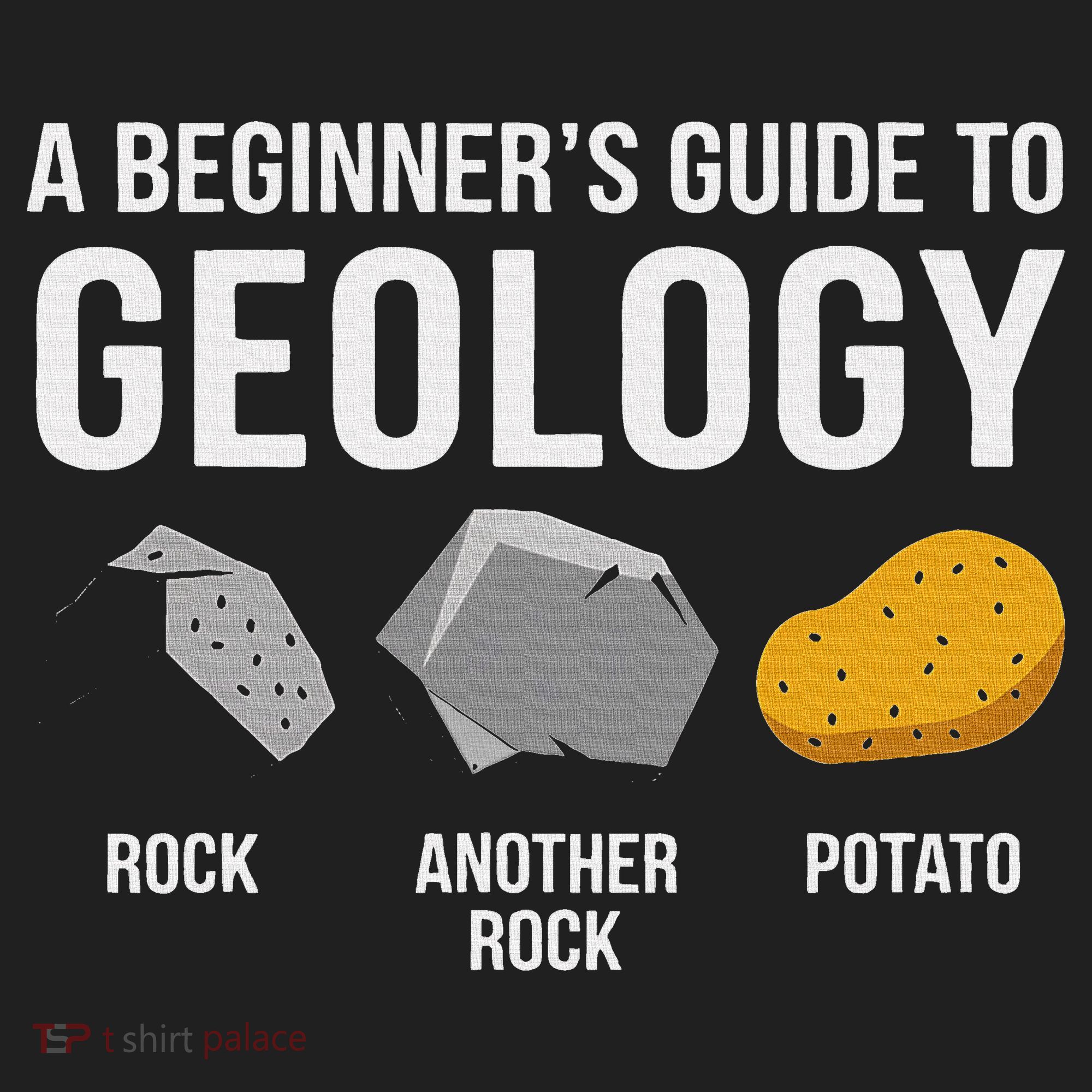Geology BeginnerS Guide Funny Potato Rock Collector Women's Sweatshirt